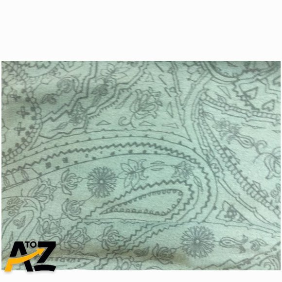 Women's Paisley Print Ruffle Long Sleeve Dramatic Blouse Size S - Picture 4 of 9